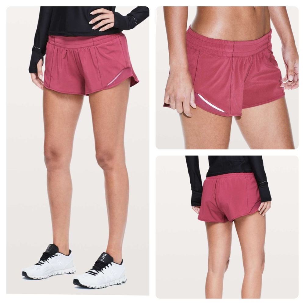 Lululemon Hotty Hot Short II *2.5"
Violet Red Size 8